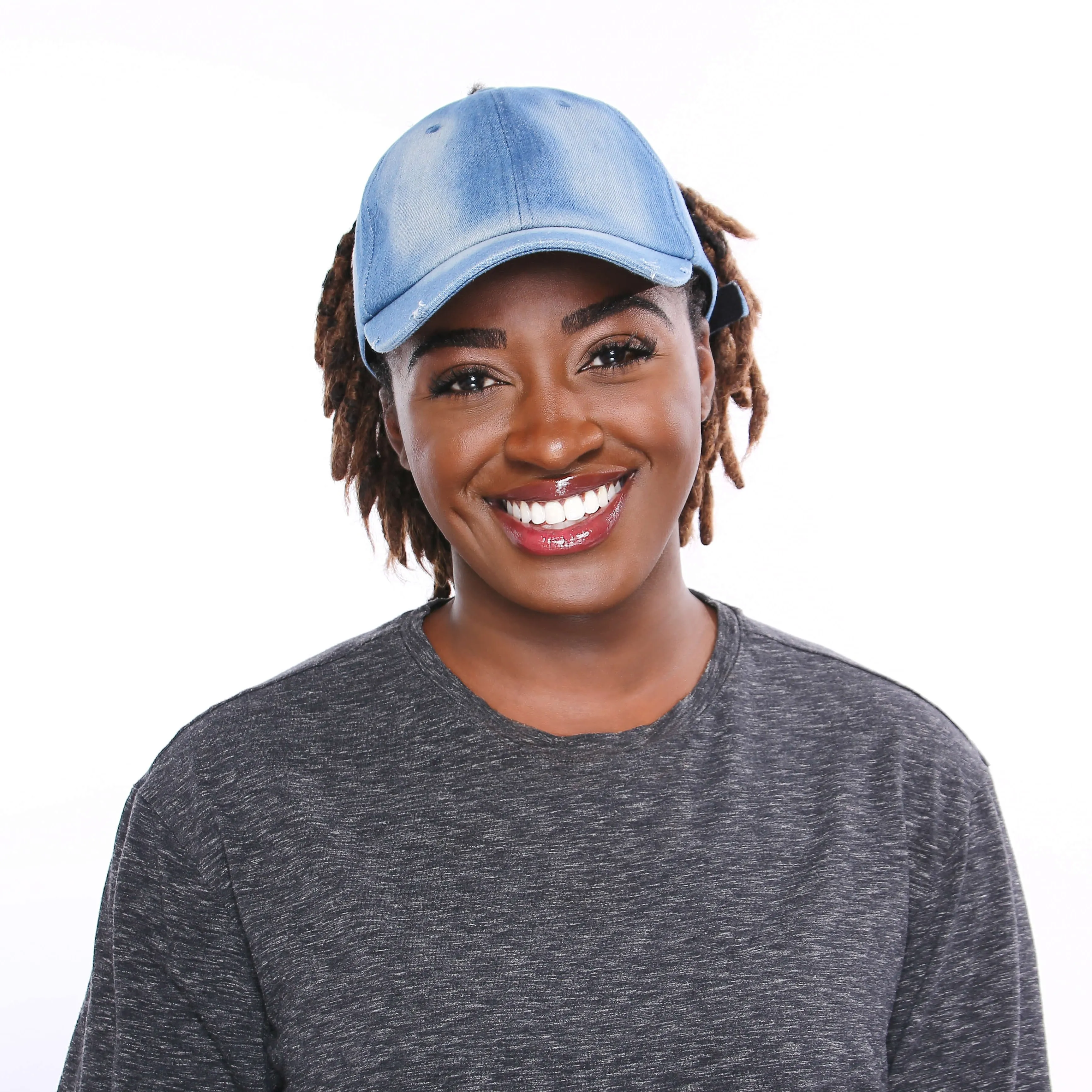 Satin Lined Culture Cap - Denim