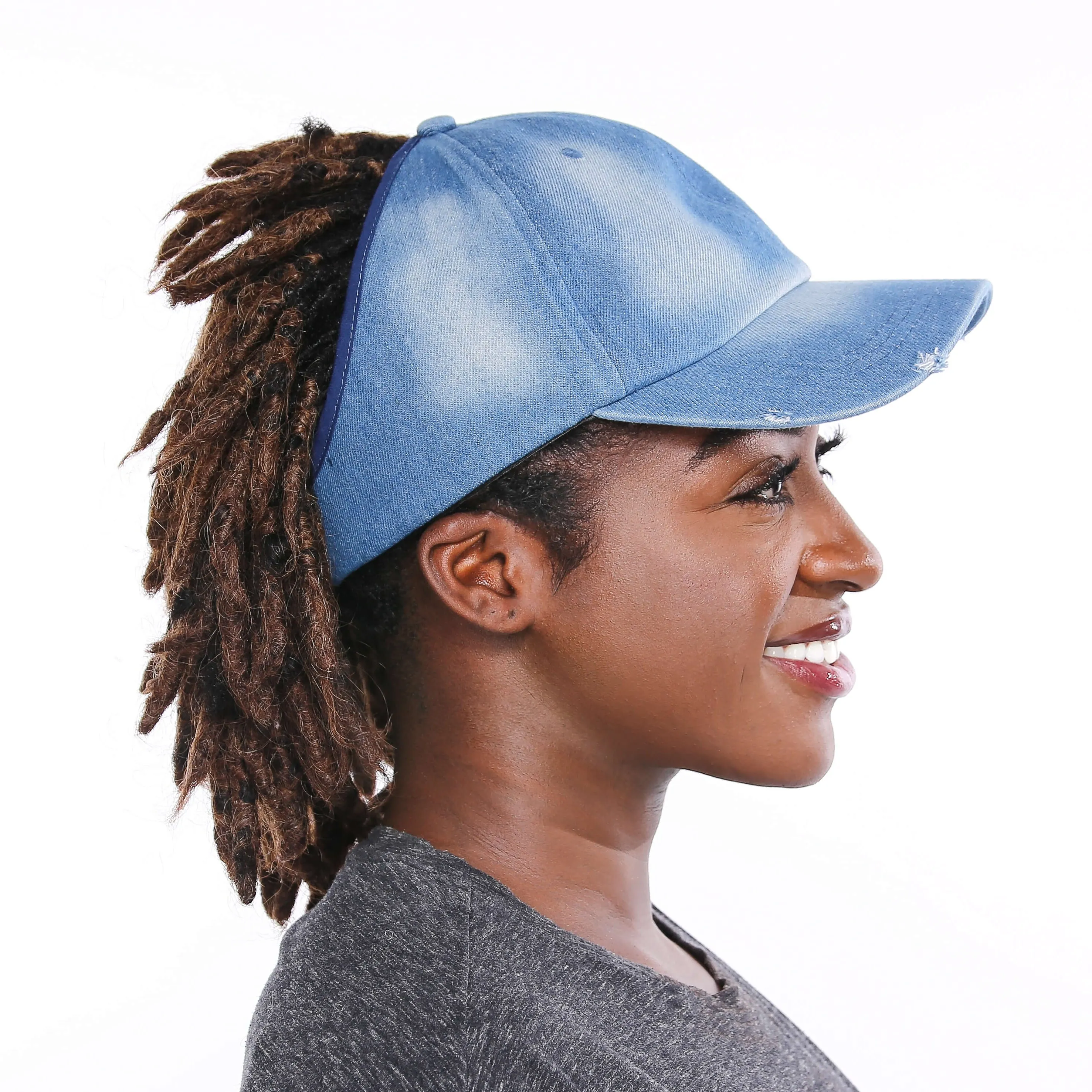 Satin Lined Culture Cap - Denim