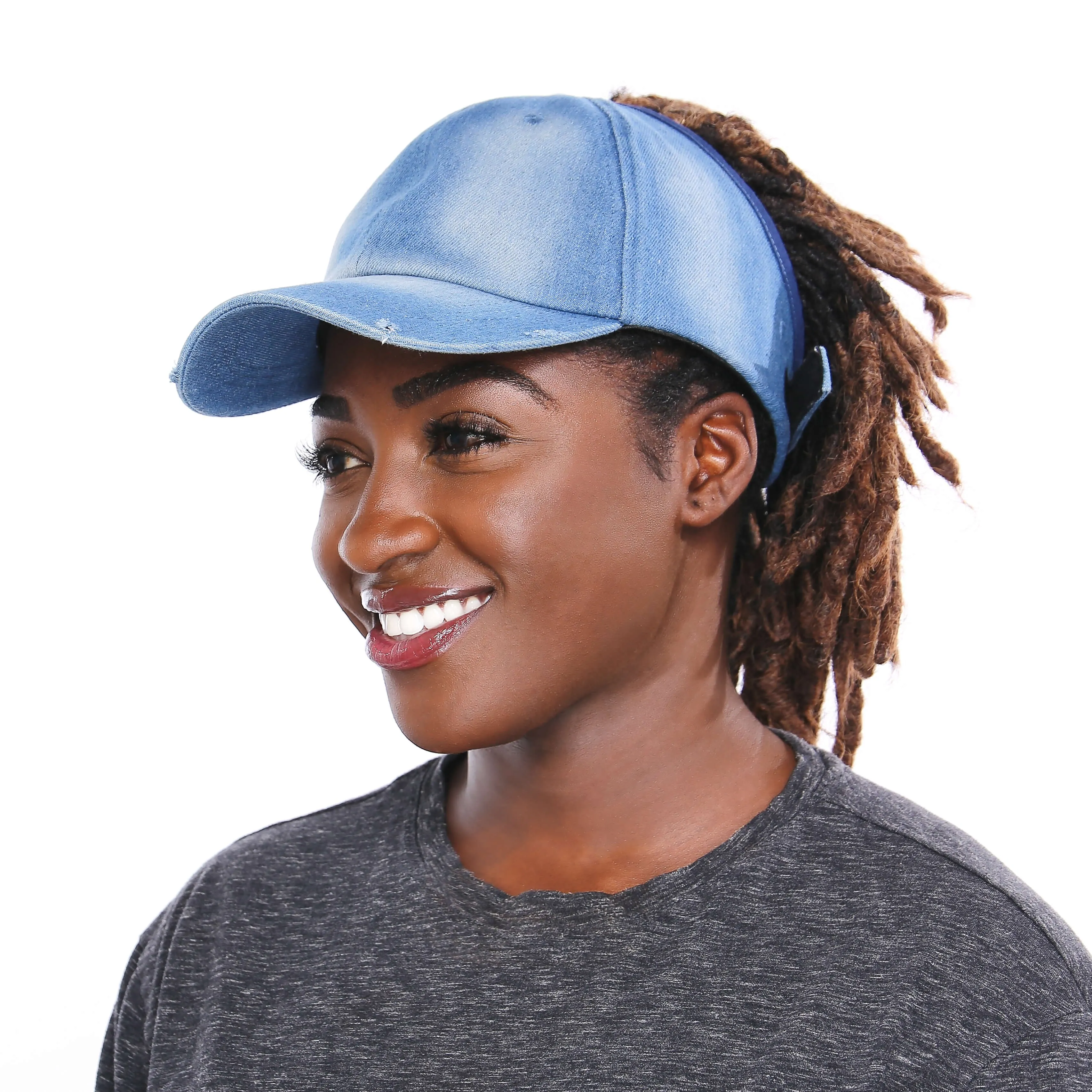 Satin Lined Culture Cap - Denim