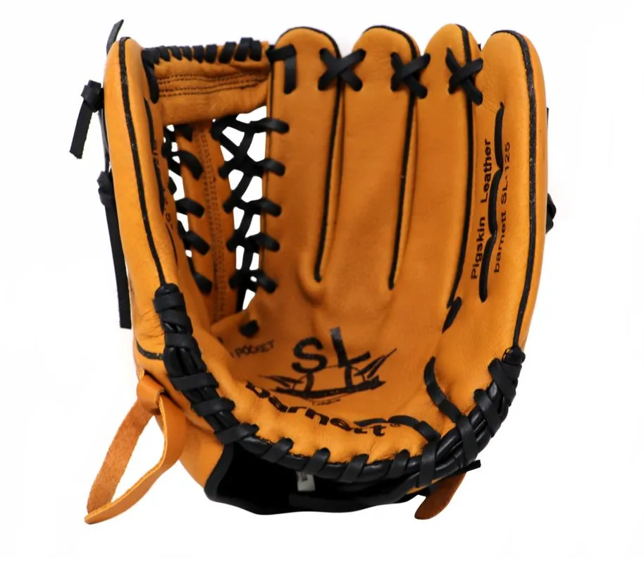 SL-125 Baseball gloves in leather outfield, size 12.5, Brown