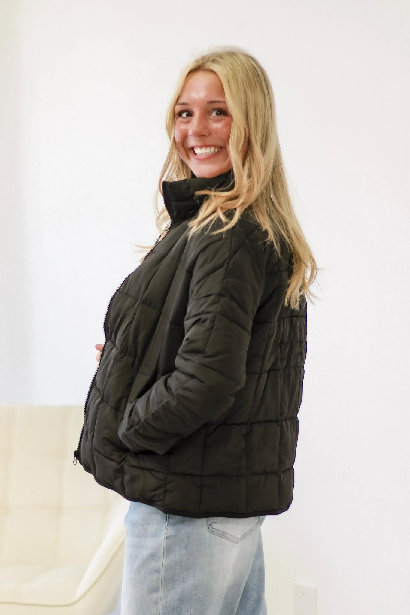 Softness Matched Black Coat