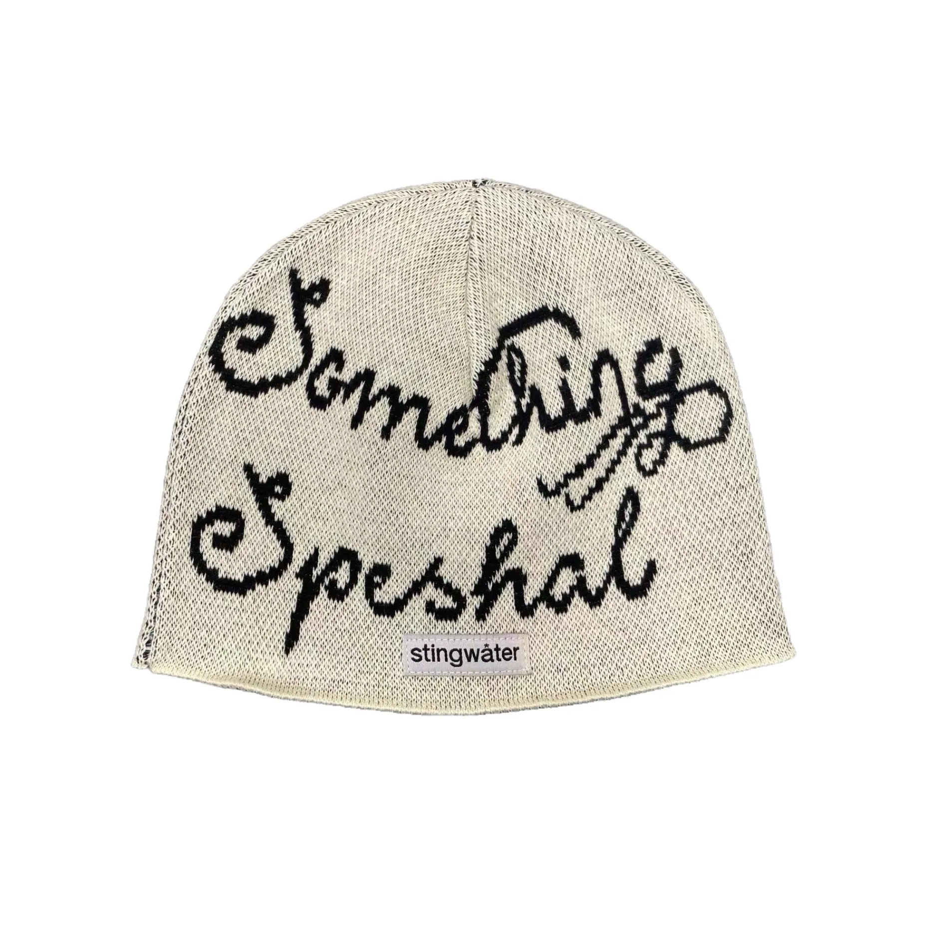 Something Speshal Beanie Bone White