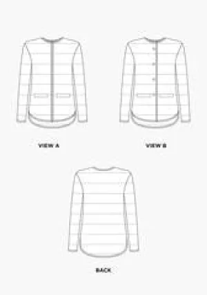 Tamarack Jacket Sewing Pattern-- Grainline Studios