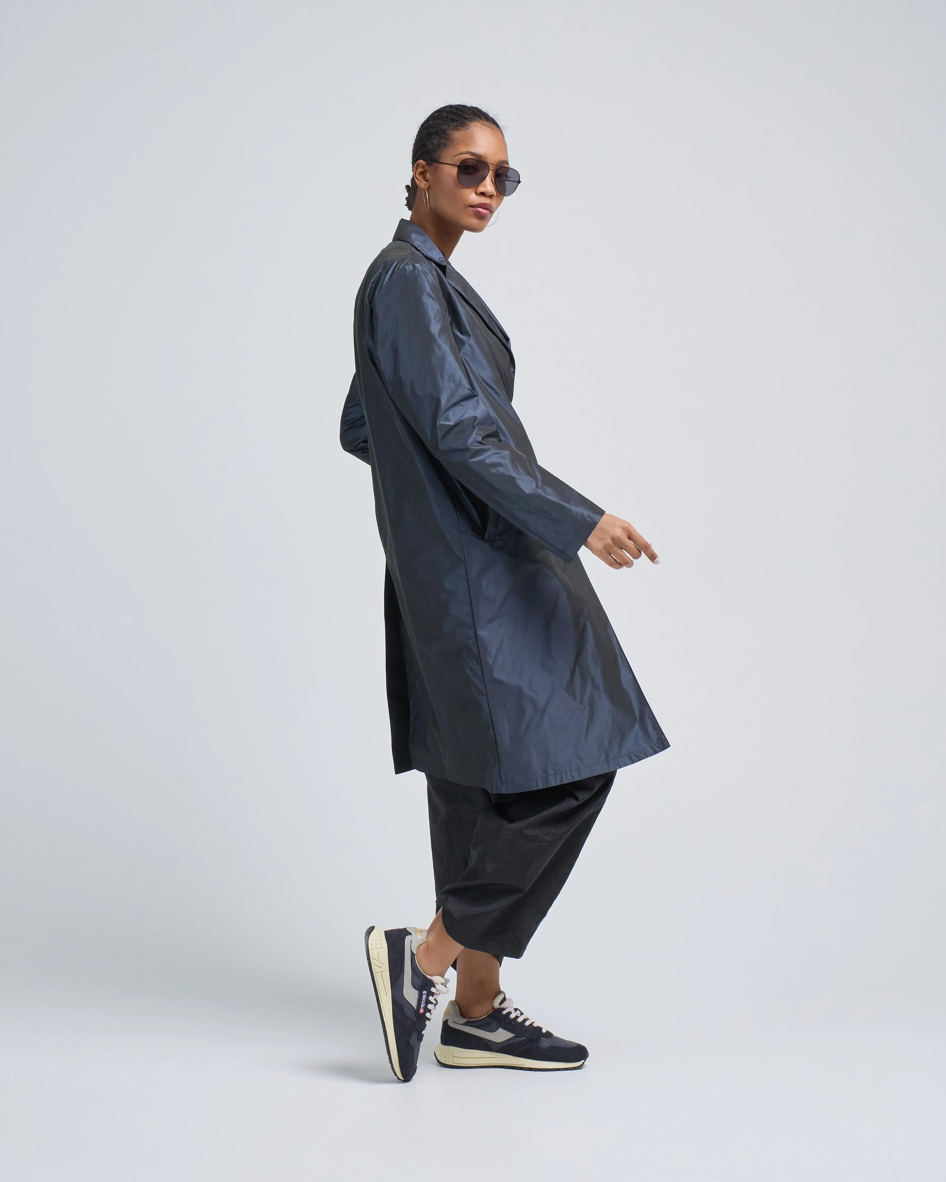 techno taffeta sb trench