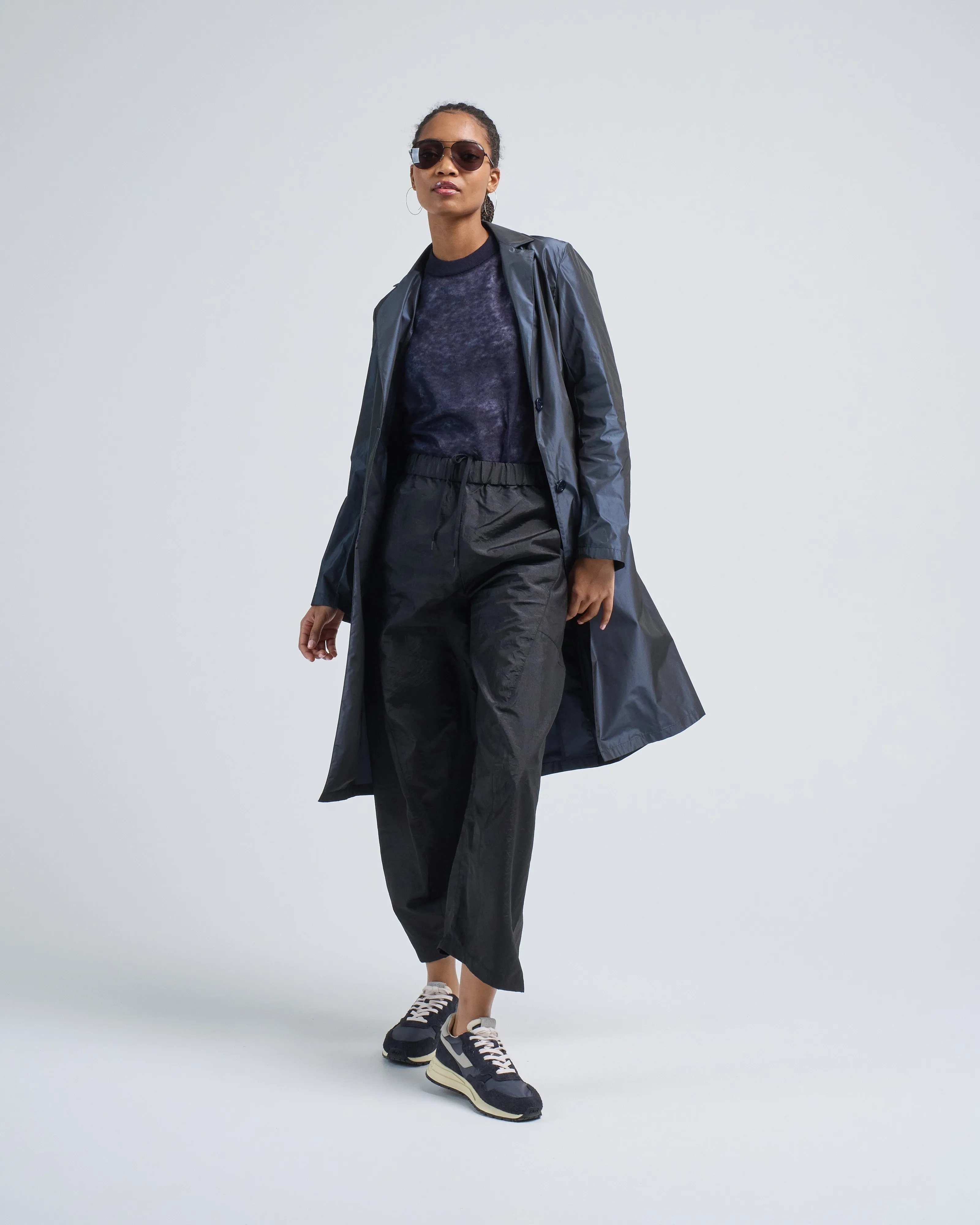 techno taffeta sb trench