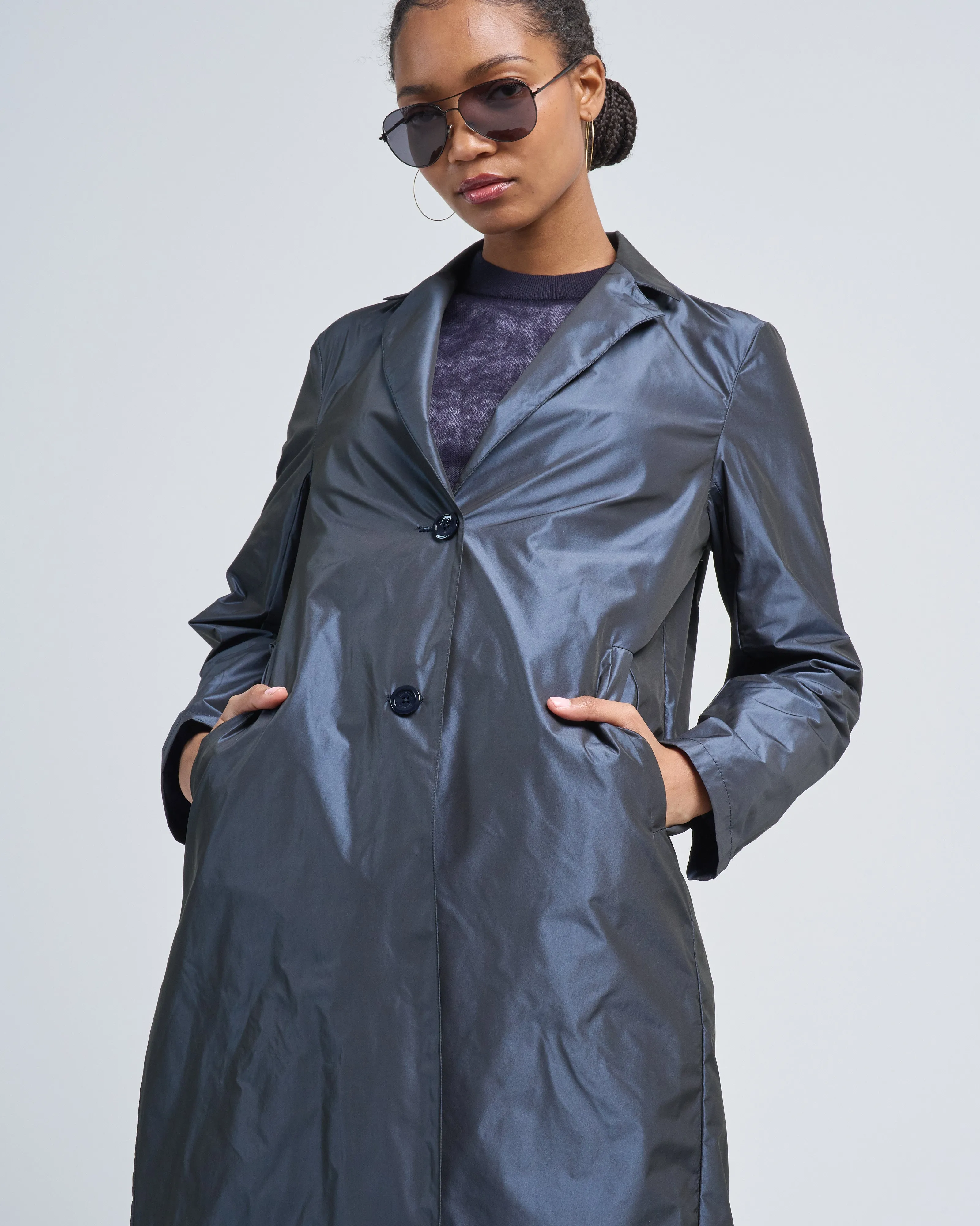 techno taffeta sb trench