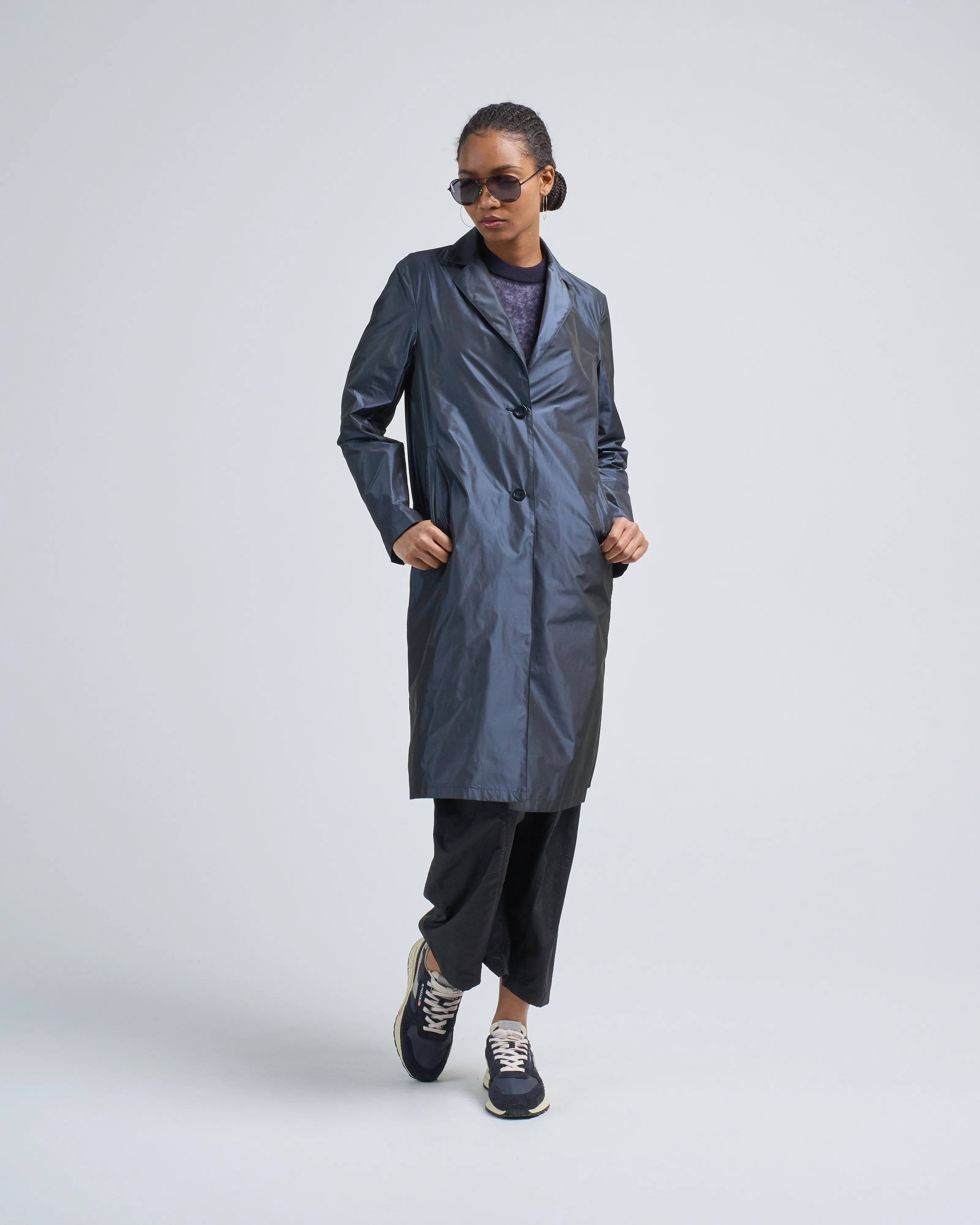 techno taffeta sb trench
