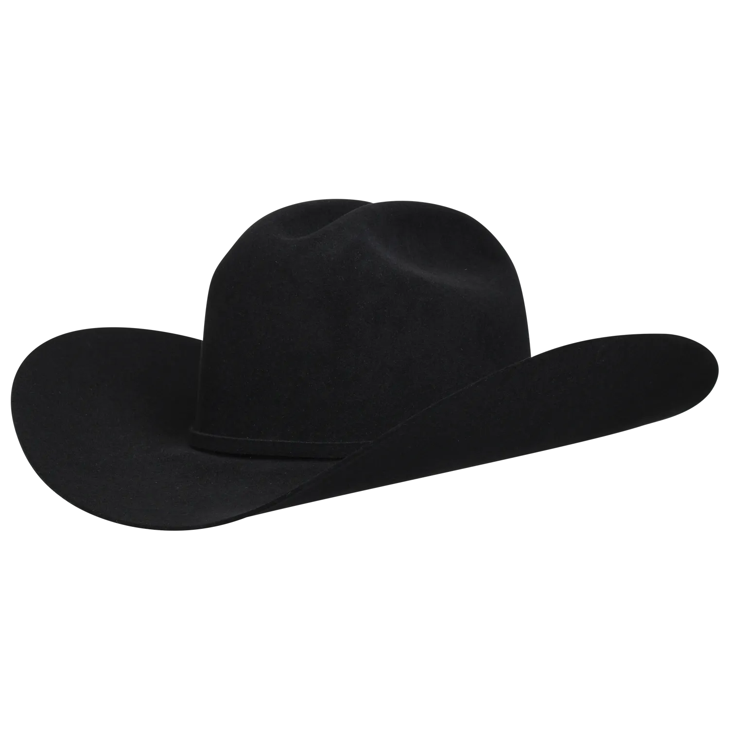 Twinstone Cowboy Hat 10X Cattleman Black B-4" Rancher