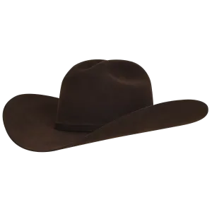 Twinstone Cowboy Hat 6X Cattleman Chocolate B-4" Rancher