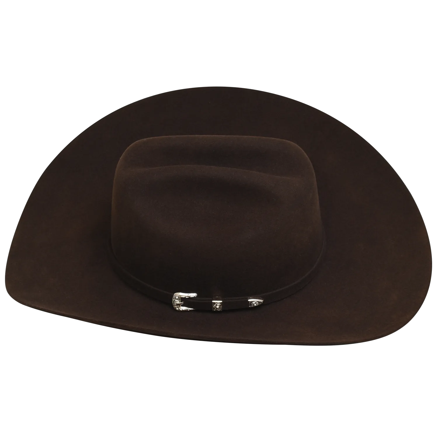 Twinstone Cowboy Hat 6X Cattleman Chocolate B-4" Rancher