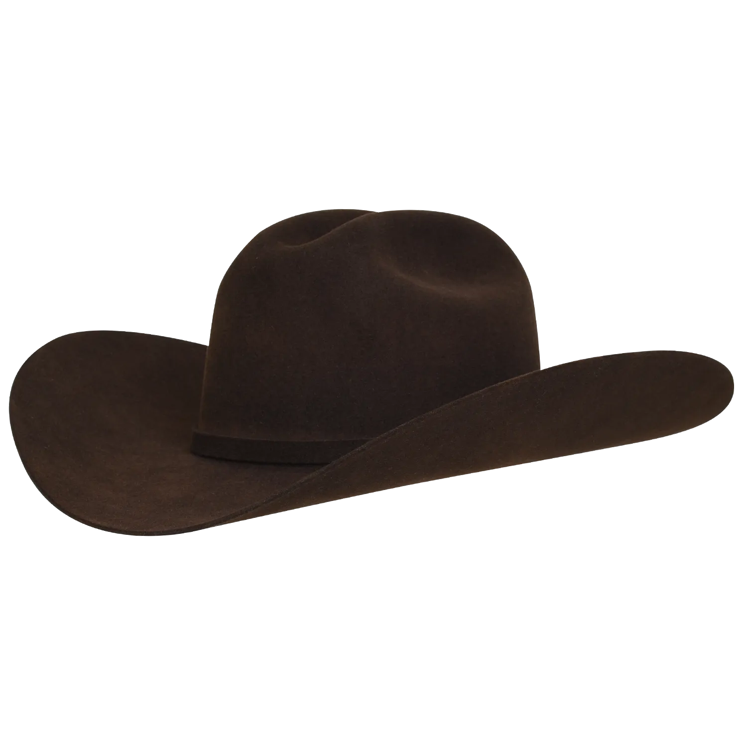 Twinstone Cowboy Hat 6X Cattleman Chocolate B-4" Rancher