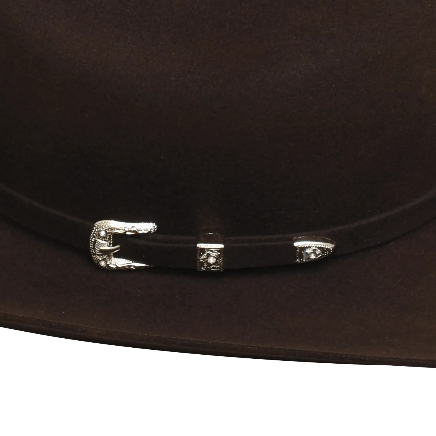 Twinstone Cowboy Hat 6X Cattleman Chocolate B-4" Texas
