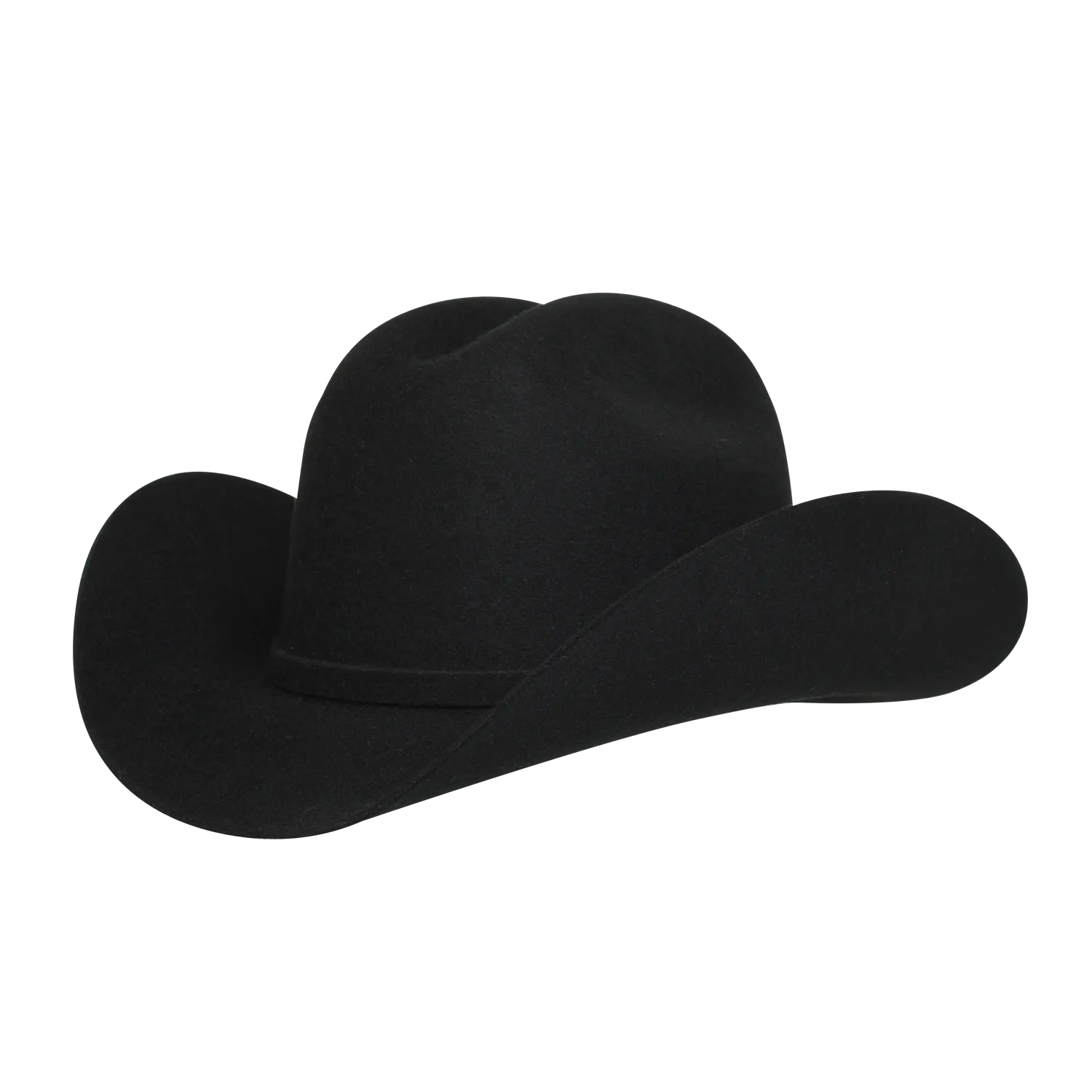 Twinstone Wool Cowboy Hat 4X Cattleman Black B-3 1/2" Sinaloa