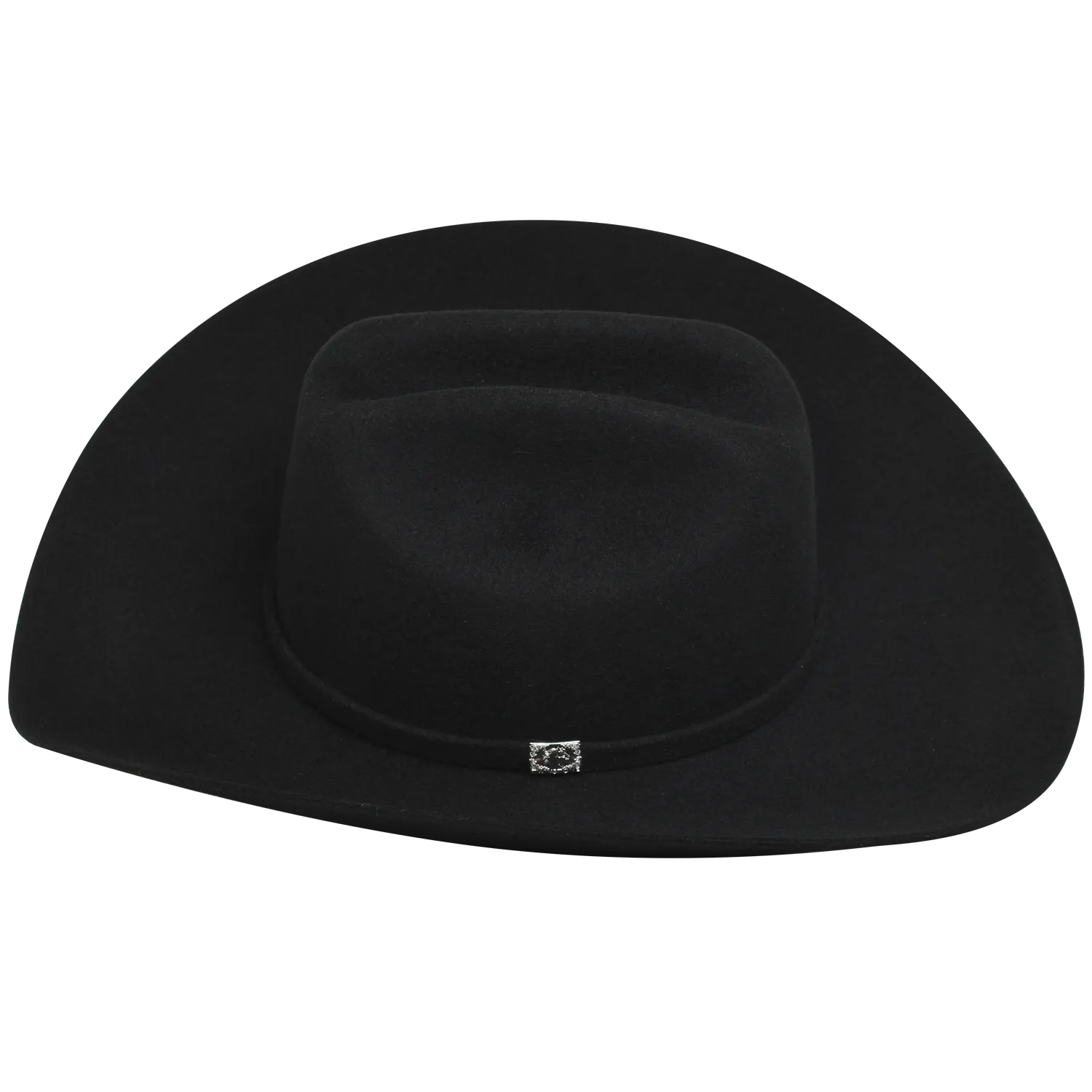 Twinstone Wool Cowboy Hat 4X Cattleman Black B-4" Rancher