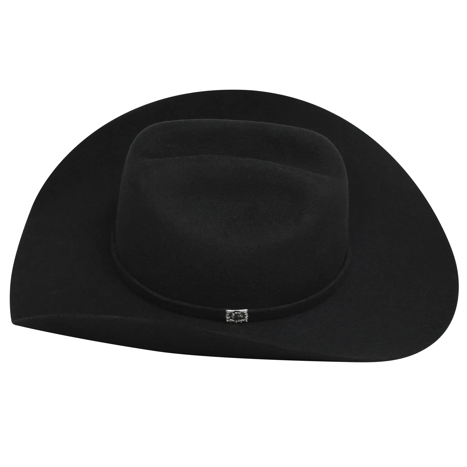 Twinstone Wool Cowboy Hat 4X Cattleman Black B-4" Texas