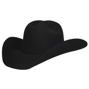 Twinstone Wool Cowboy Hat 4X Cattleman Black B-4" Texas