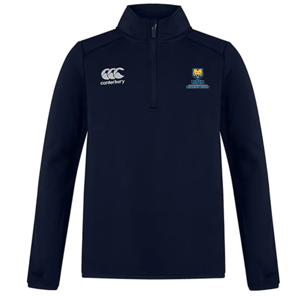 University of Northern Colorado Women Club 1/4 Zip Mid Layer Training Top by Canterbury