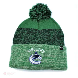 Vancouver Canucks 47 Brand NHL Static Cuff Knit Toque