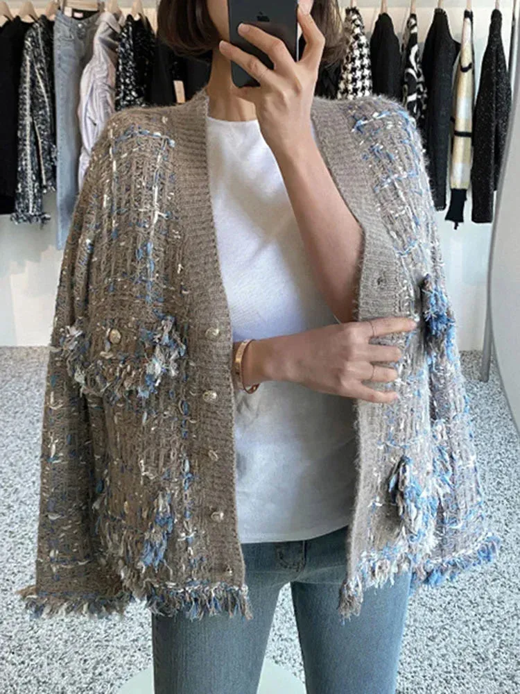 Vintage Tassels Patchwork Jacket