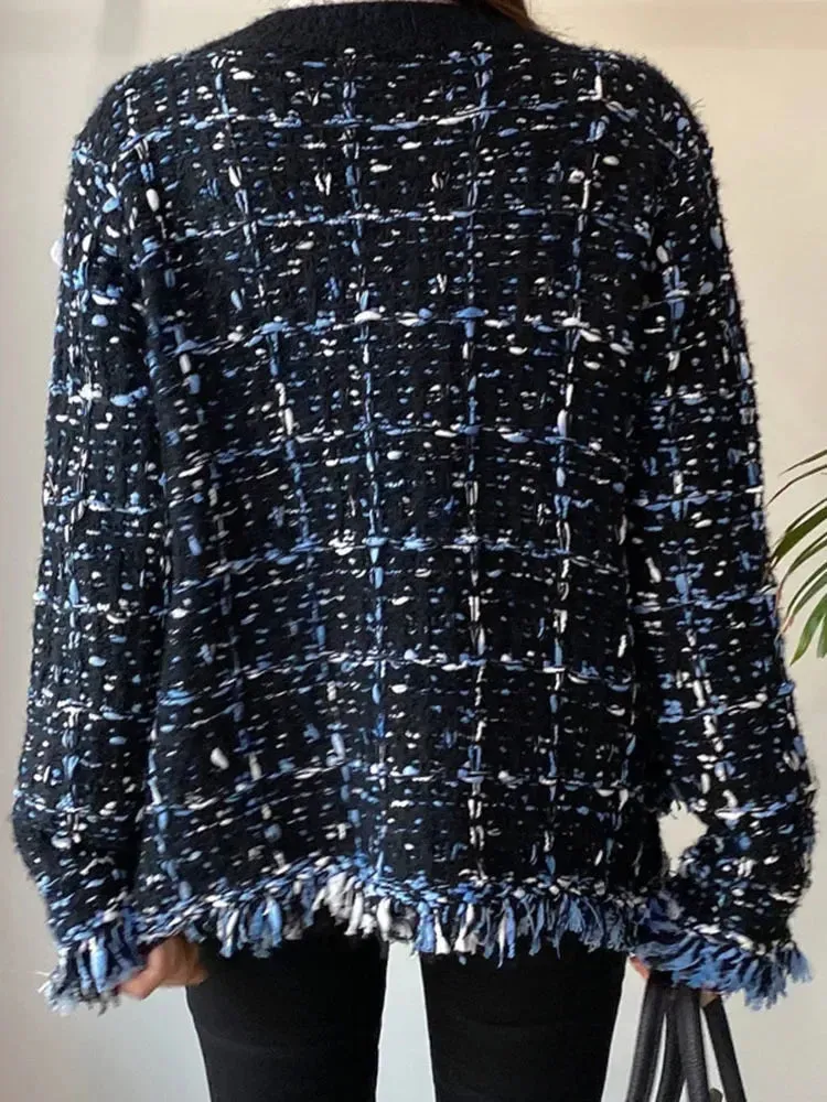Vintage Tassels Patchwork Jacket