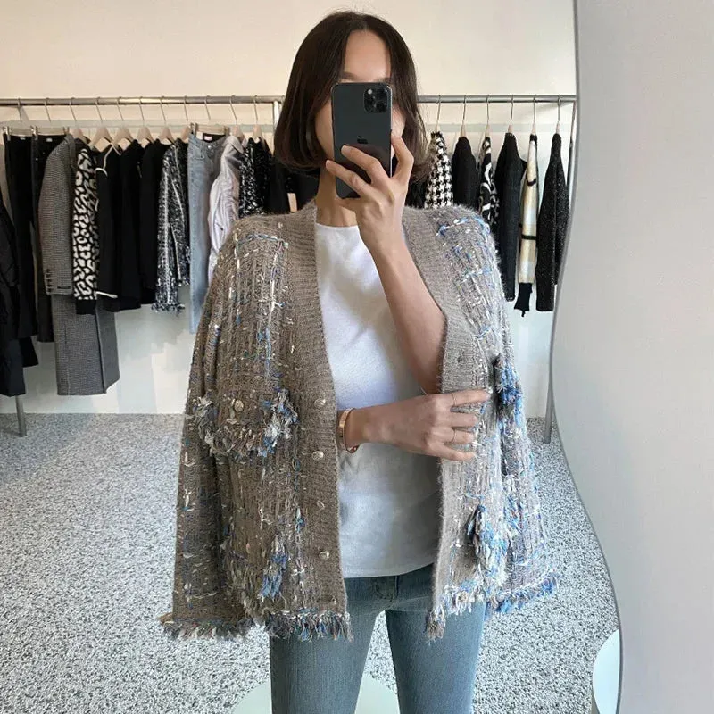 Vintage Tassels Patchwork Jacket