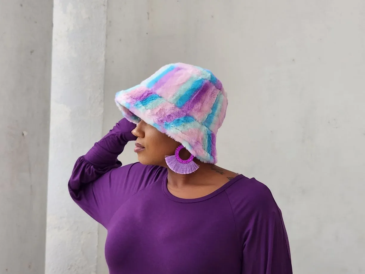 Violette Fluffy Hat
