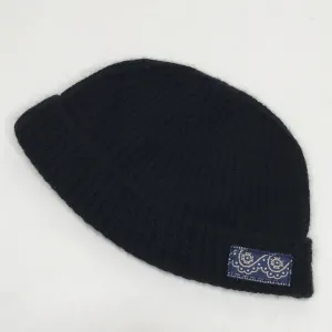 Visvim ICT 18AW Wool Knit Beanie Navy