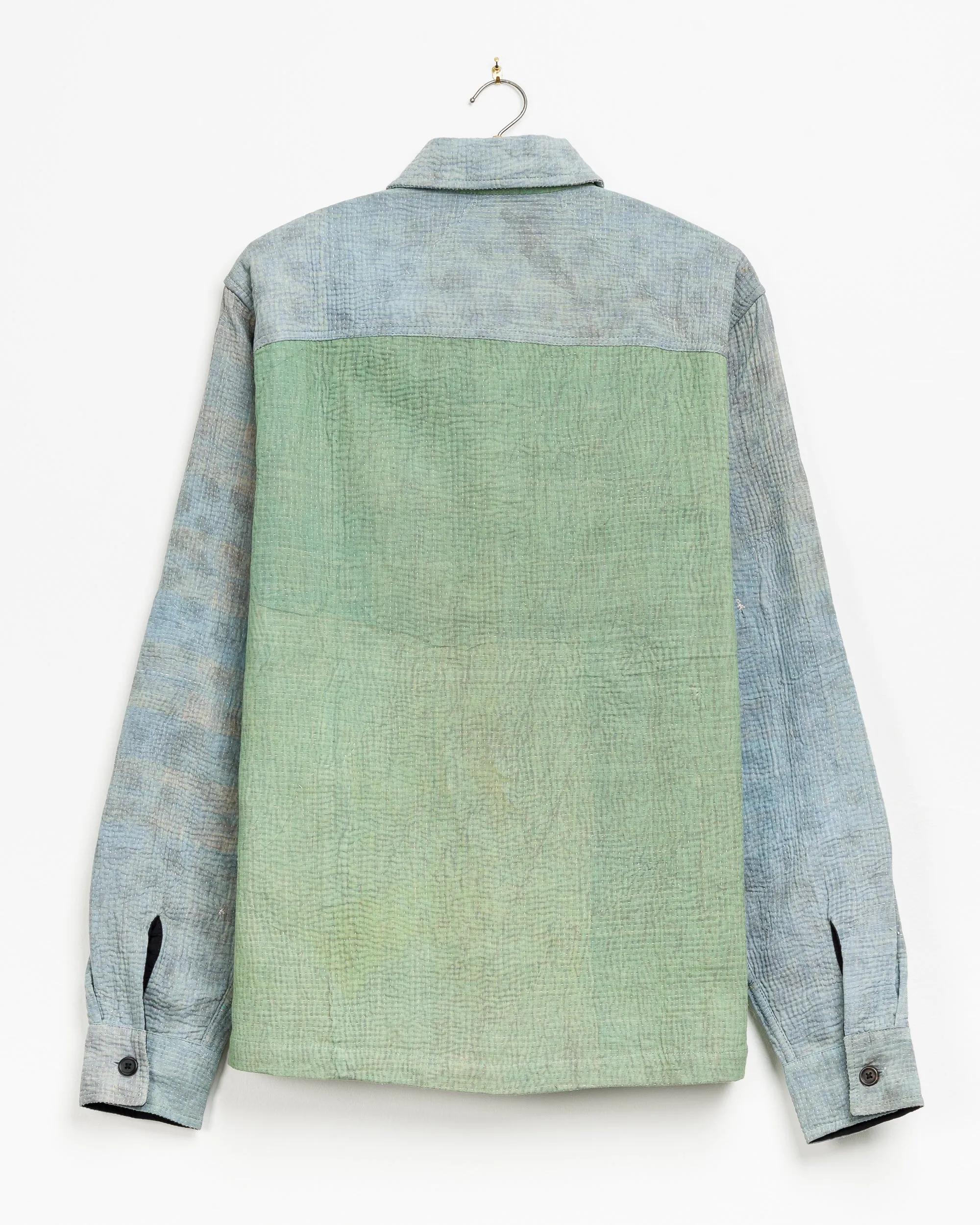 Vivek Overshirt in Quilted Kantha - S