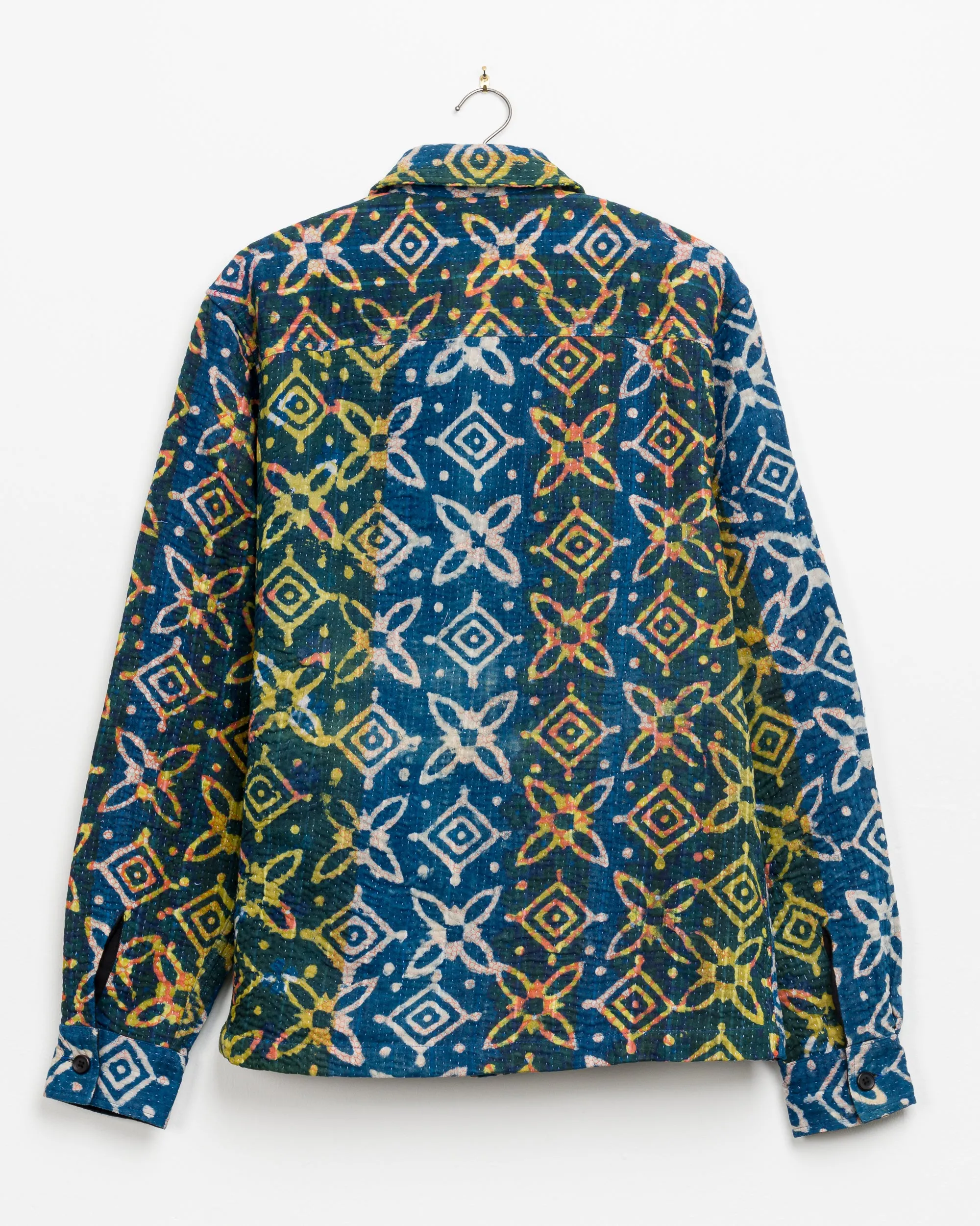 Vivek Overshirt in Quilted Kantha - S