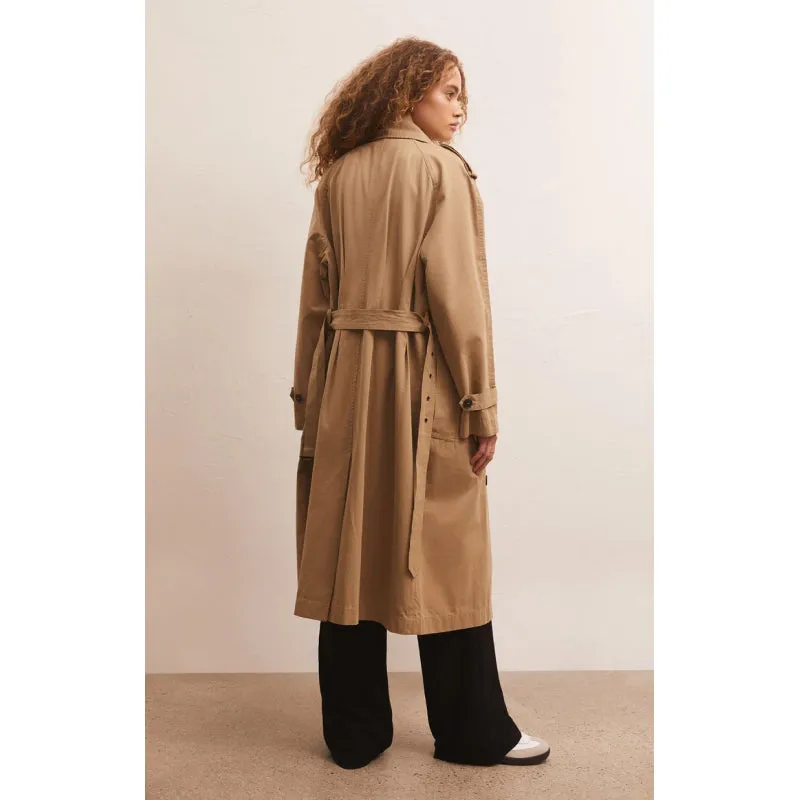 Z Supply Davis Trench Coat
