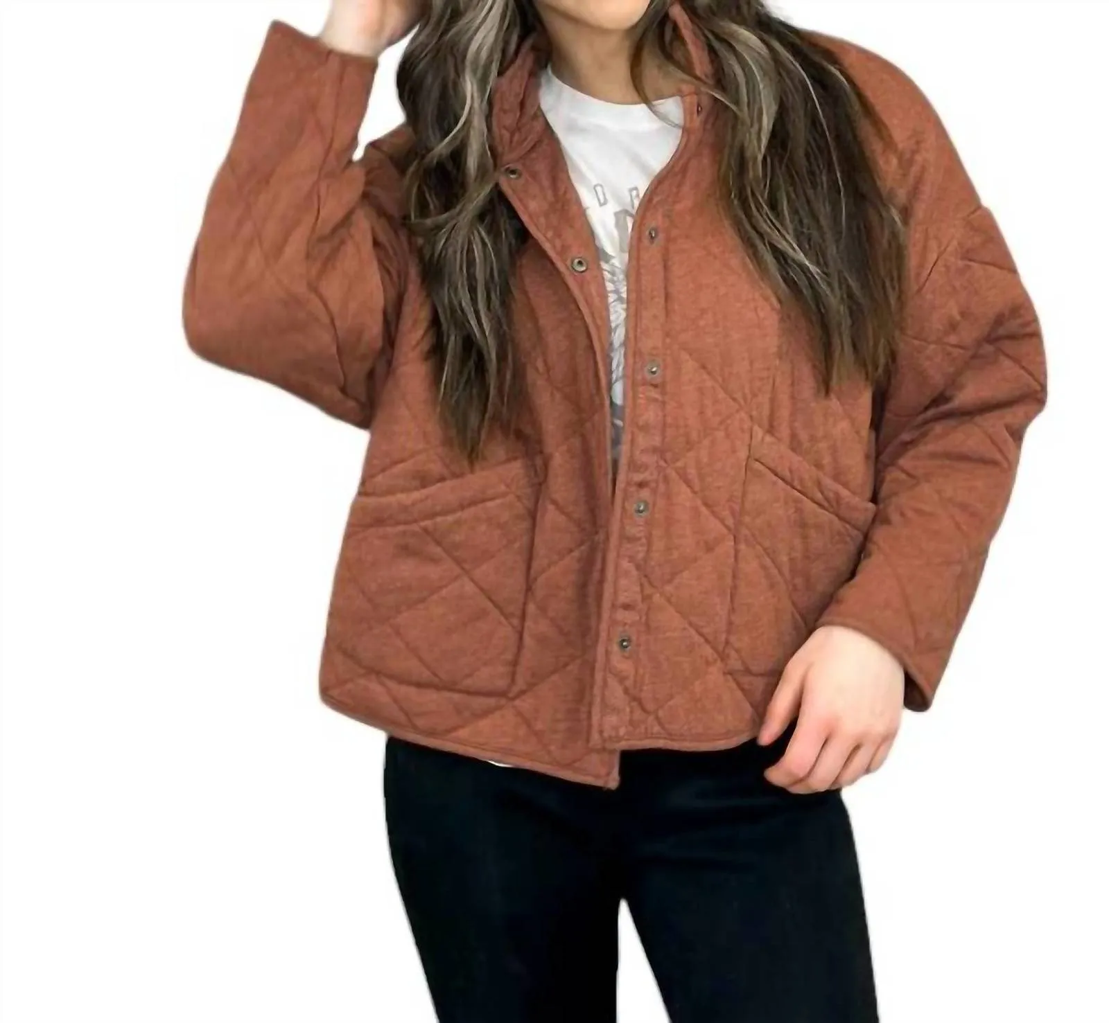 Z Supply quilted jacket size M